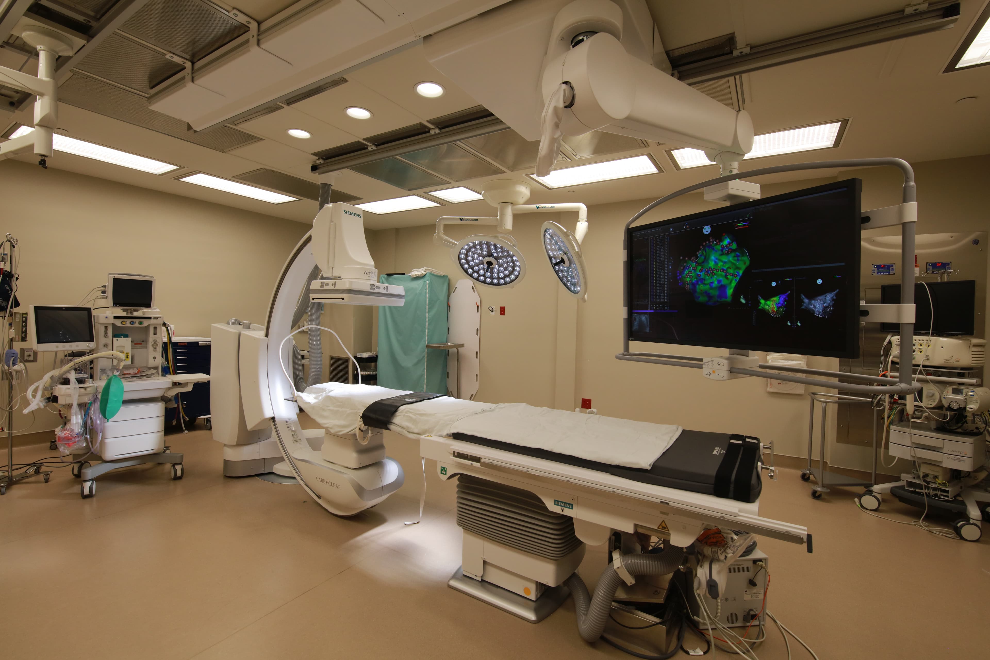The procedure suite at Heart Health Center